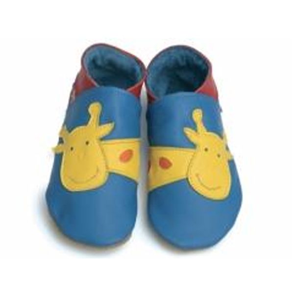 Starchild Blue Giraffe Leather Shoes